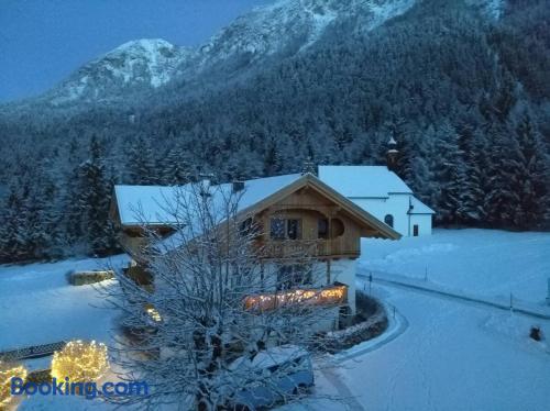 Appartement avec terrasse. Scheffau am Wilden Kaiser à vos pieds!