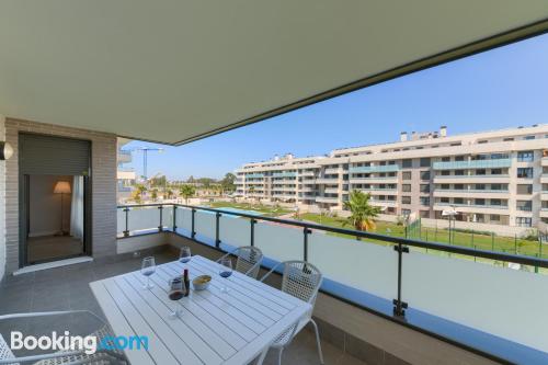 Apartamento con piscina ¡con terraza!.