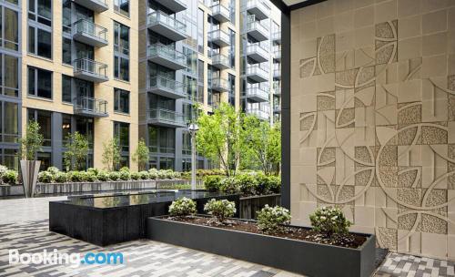 Homey apartment with terrace.