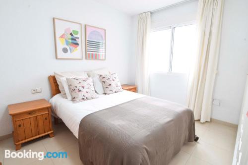 Stay cool: air-con apartment in Malaga. Terrace!