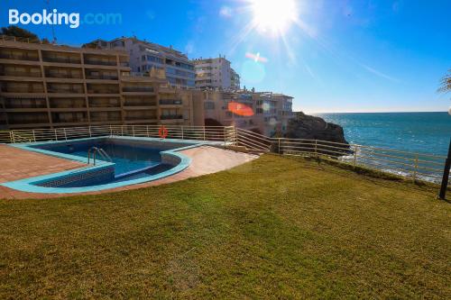 Zona increíble y terraza en Salou. ¡Ideal!