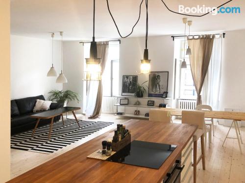 Apartment for two people in Bratislava.