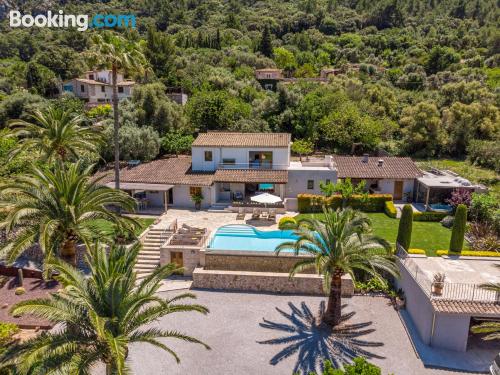 Apartamento com terraço em Pollença.