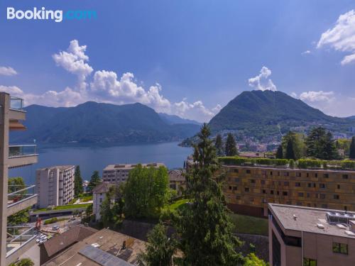 Comfortabel appartement em Lugano. 90m2!