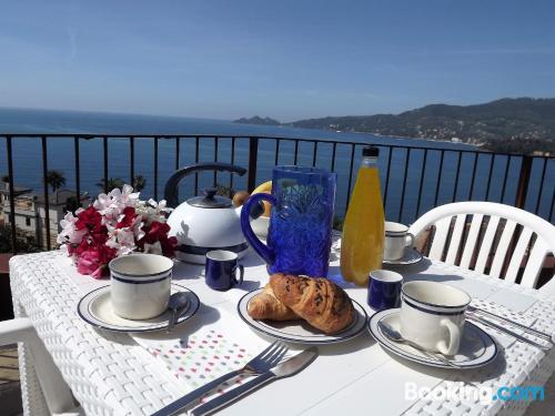 Groot appartement em Rapallo. Ideaal voor 5 of meer