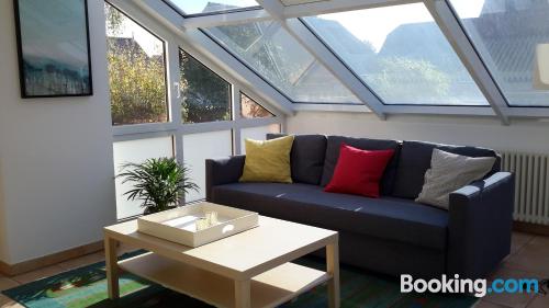 Apartamento para duas pessoas. Terraço!