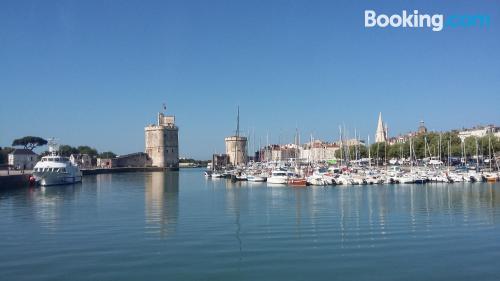 App van 25m2. La Rochelle vanuit uw raam!