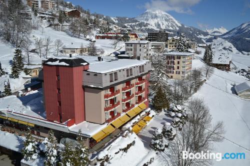 Apartment in Leysin. Terrace!