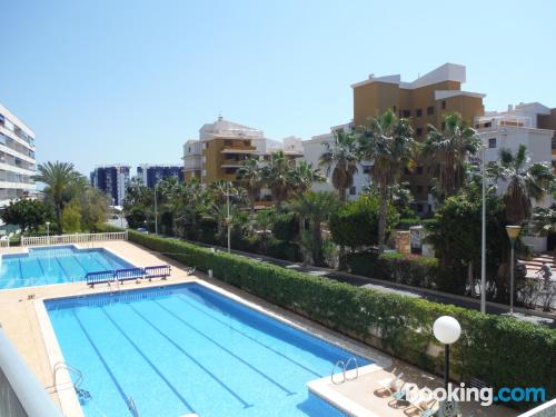 Apartamento com piscina. Terraço!.