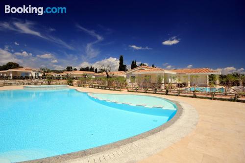 Ferienwohnung mit pool. Große