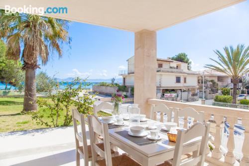 Comfy apartment in Port d'Alcudia with terrace