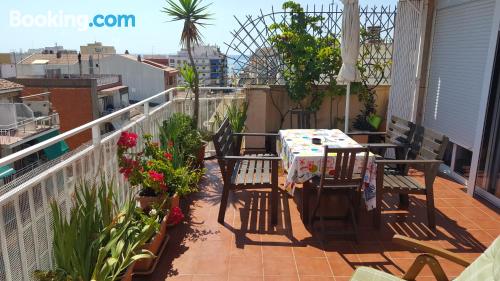 Appartement avec terrasse, parfait pour 5 personnes ou plus