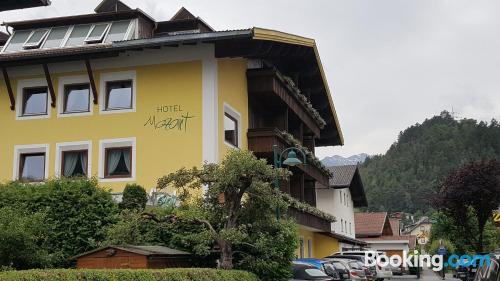 Appartement avec piscine. En bonne position