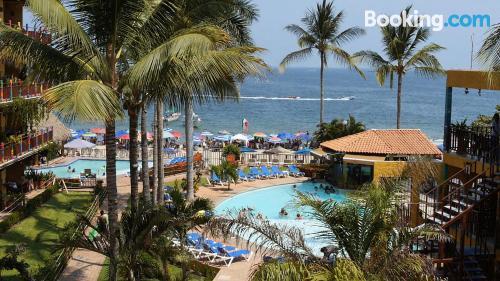 Appartamento con Internet e terrazza. Rincon de Guayabitos dalla vostra finestra!