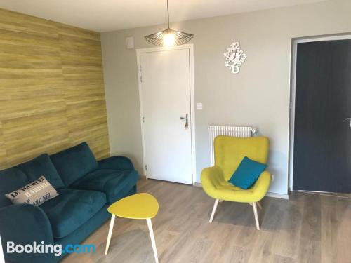 Appartement met verwarming en internet in Etaples.