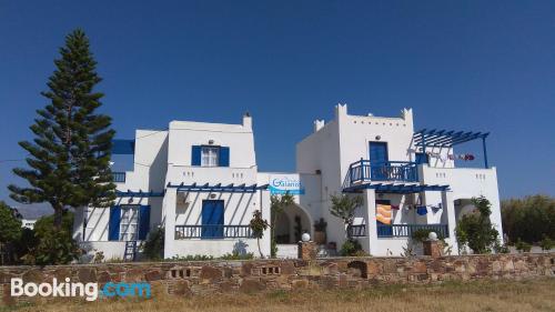 Aconchegante apartamento em Naxos Chora. Perfeito!