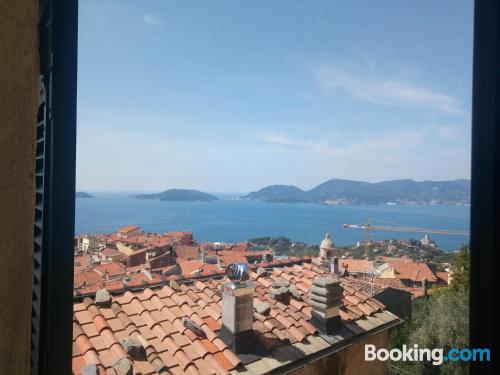 Convenient one bedroom apartment in central location of Lerici.