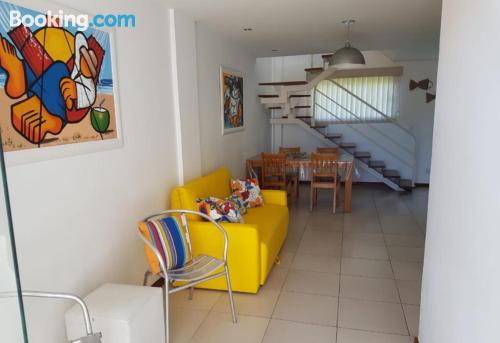 Ferienwohnung mit Balkon. In Arraial do Cabo