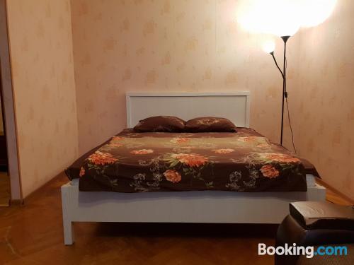 One bedroom apartment in Moscow. Homey!