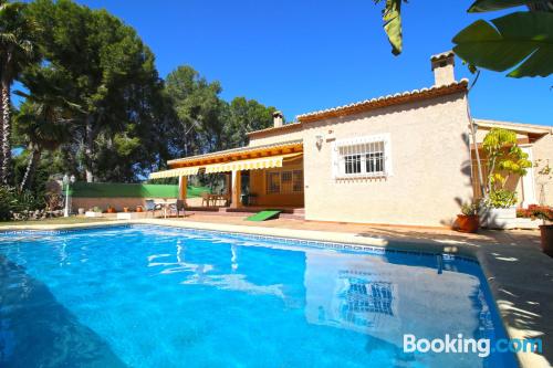 Home in Moraira with terrace and swimming pool