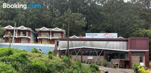 Home for two in Ooty with terrace.
