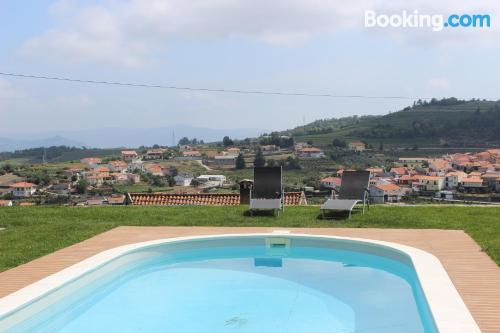 1 bedroom apartment place in Lisbon with terrace and swimming pool.