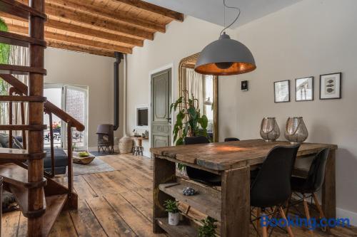 Perfecto apartamento de una habitación con calefacción y conexión a internet