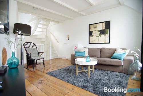 Comfortabel appartement em Amsterdam. Een centrale positie, Wifi