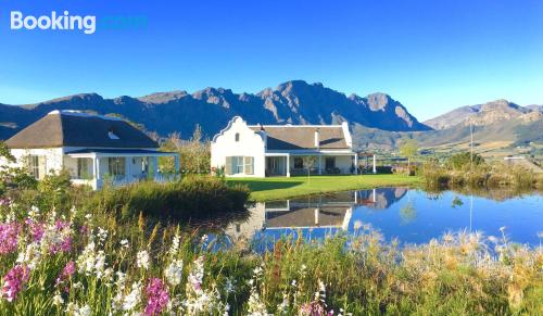 Franschhoek dalla vostra finestra! Terrazza e Internet