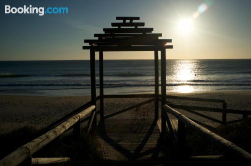 Apartamento con terraza y internet en El Palmar para dos personas.