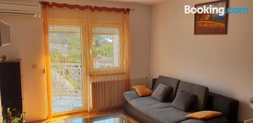 One bedroom apartment in Osijek. Air-con!