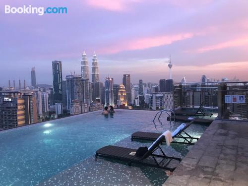 1 bedroom apartment apartment in Kuala Lumpur with internet.