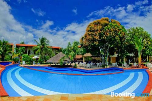 Downtown and pool in Pipa with terrace.