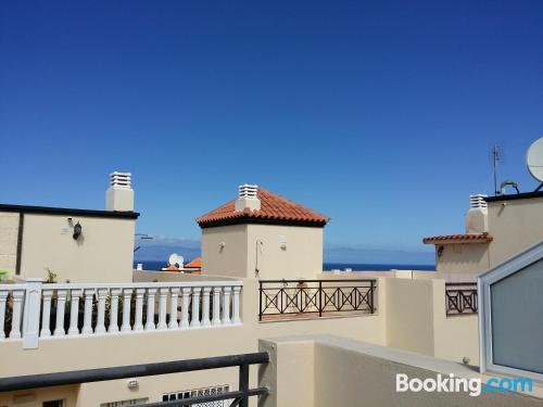 Wohnung mit Balkon. Kinderfreundlich