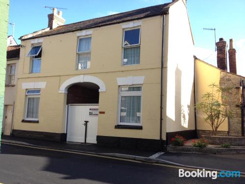 Two bedroom home in Langport. Baby friendly