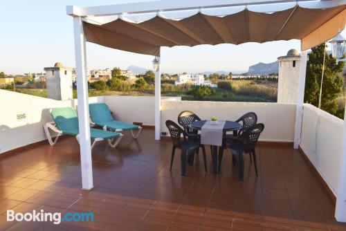 Huge apartment with two bedrooms in Denia.