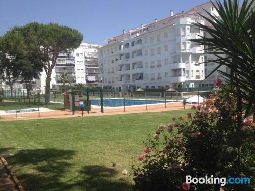 2-Zimmer-Appartement in El Portil. Kinderfreundlich