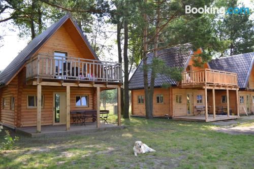 Wohnung für Familien in Szczecinek. Terrasse!