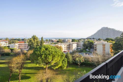 Apartment with wifi in Villeneuve-Loubet.