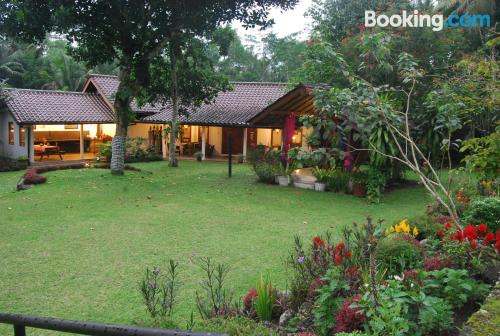 Appartement à Yogyakarta. Terrasse!.