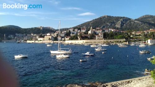 Apartment in incredible location. Hvar from your window!