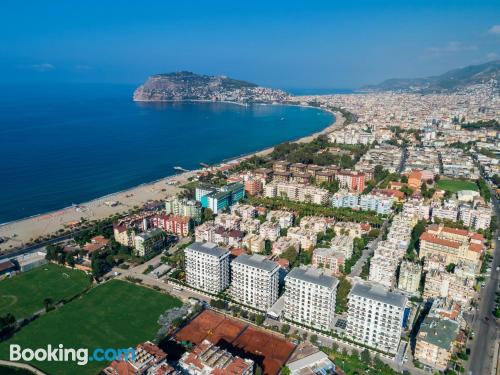 Apartamento em Alanya, ideal para 5 ou mais