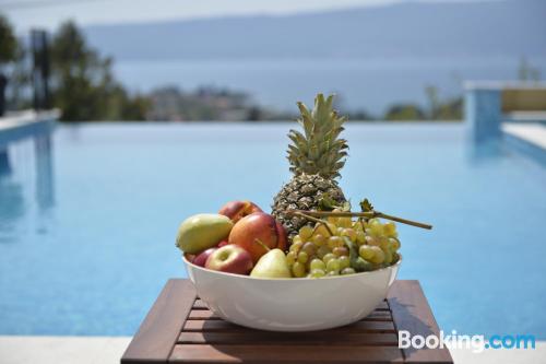 Ferienwohnung mit Balkon. In Tivat