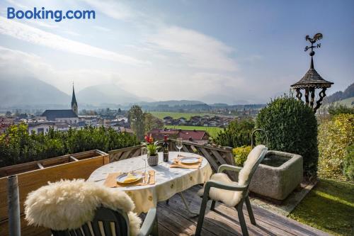 Apartment with terrace. Kössen calling!