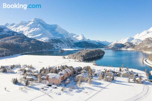 Home in Sils Maria for solo travelers
