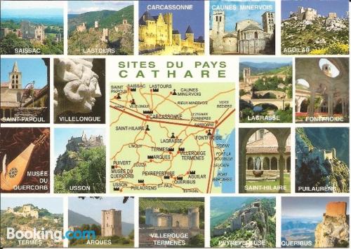 Caunes-Minervois a vostro piacimento! Internet!