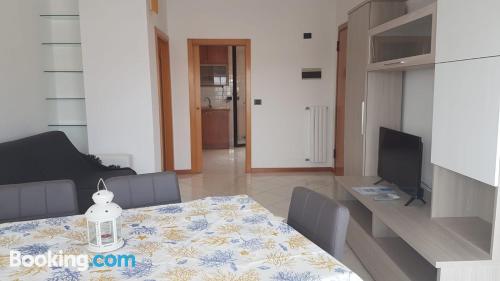 Apartamento con vistas y wifi en Rímini. ¡85m2!