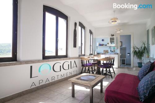 Apartamento de 55m2 em Motovun. Ar!