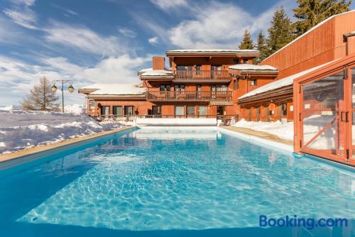 1 bedroom apartment in Plagne 1800. Animals allowed!