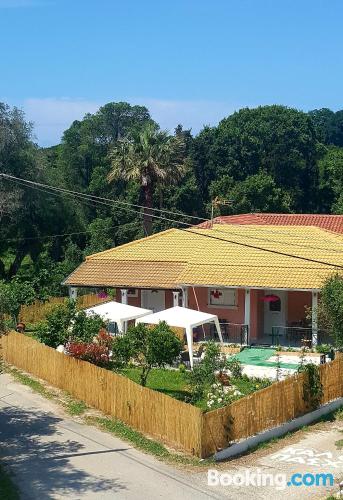 Appartement avec terrasse pour 2 personnes.